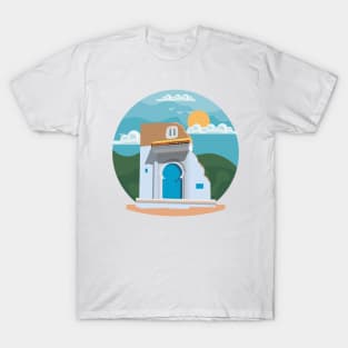 Moroccan Cities illustration, best gift for morocco lovers T-Shirt